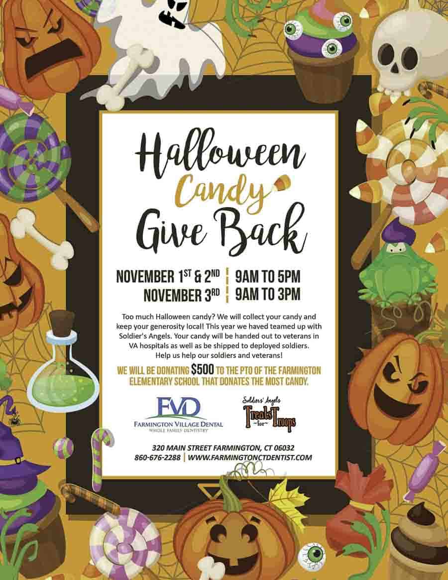 Halloween candy give back