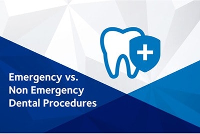 Emergency dental treatment
